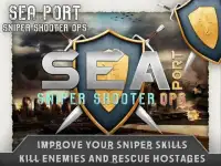 Sea Port Sniper Shooter Ops Screen Shot 14