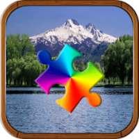 Puzzle Jigsaw permainan Danau