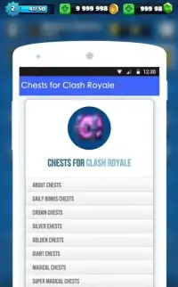 Chests for Clash Royale Screen Shot 0