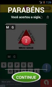 Quiz Siglas dos Estados Screen Shot 5