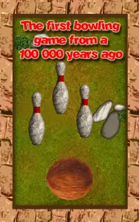Prehistoric Bowling Infinity : The Stone Age Sport Mammoth's League - Free Edition Screen Shot 2