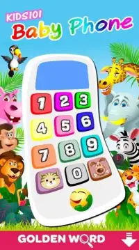 Baby Phone with Animal Sound Screen Shot 1