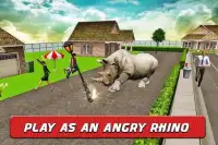 غاضب وحيد القرن الانتقام city Screen Shot 4
