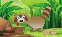 Forest Animal Edu kid Puzzle Screen Shot 1