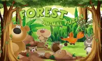 Forest Animal Edu kid Puzzle Screen Shot 4