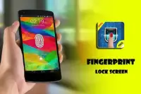 Fingerprint Lock Screen PRANK Screen Shot 1