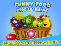 Funny Food Kids Learning Sim Screen Shot 5
