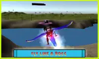 Flying Bike Simulator Screen Shot 1