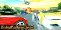 Racing Car Turbo Speed Screen Shot 1