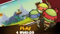 Turtle Run:Ninja Legend Screen Shot 1