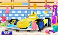 Racing Car Wash Screen Shot 5