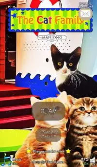 Hidden Mahjong: The Cat Family Screen Shot 0