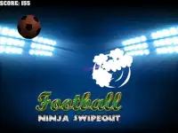 Football Ninja Swipe Out Games Screen Shot 8