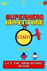 SuperHero Adventure:Sky Drift Screen Shot 19
