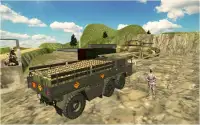 Army Cargo Delivery Truck Screen Shot 1