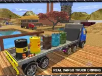 Cargo Transporter Truck Driver Screen Shot 5