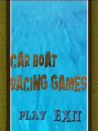 Car Boat Racing Games Screen Shot 0