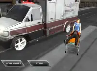 Kota Wali Ambulance Sim 3D Screen Shot 0