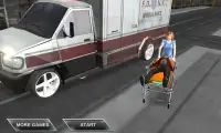 Kota Wali Ambulance Sim 3D Screen Shot 10