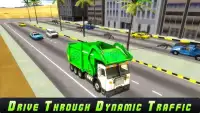 Urban Garbage Truck Simulator Screen Shot 4