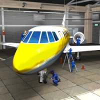 Real Plane Mechanic Garage Sim