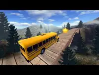 School Bus Driver: Hill Climb Screen Shot 1