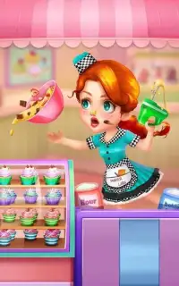 Cupcake Bakery Shop Screen Shot 0