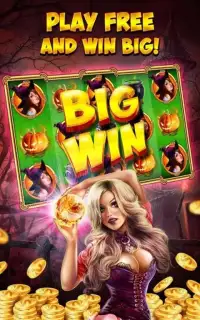 Casino Slots Night of Witches Screen Shot 4