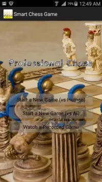Professional Chess Screen Shot 2