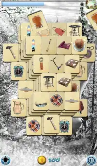 Hidden Mahjong: Winterland Screen Shot 0