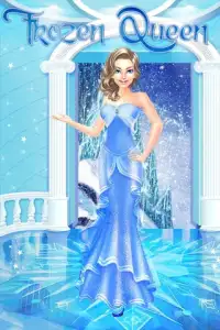 Ice Queen Dress Up Game Screen Shot 2