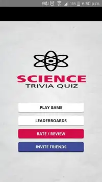 Science Trivia Quiz Screen Shot 7