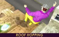 Crazy Clown Rooftop Police Run Screen Shot 6