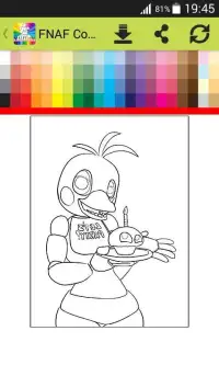 Coloring Pages Five Nights Screen Shot 0