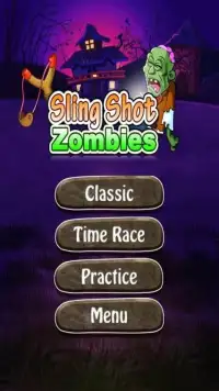 Crazy Zombie Slingshot Screen Shot 2