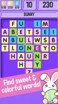 Alpha Bunny - Easter Word Hunt Screen Shot 12