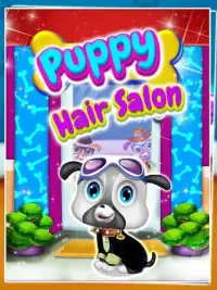 Puppy hair salon - pet games Screen Shot 0