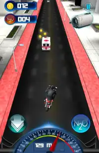 Subway Moto Racing Screen Shot 0