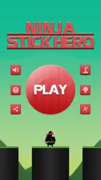Stick Ninja - Hero Screen Shot 2