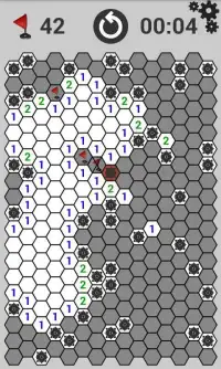 Minesweeper at hexagon Screen Shot 5