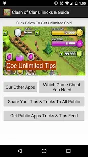 Unlimited Clash Tips of Clans Screen Shot 1