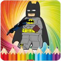 How to color Lego Batman *