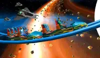 Space Roller Coaster 3D Screen Shot 5