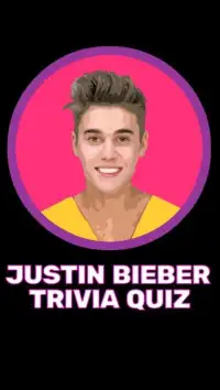Justin Bieber Trivia Quiz Screen Shot 0