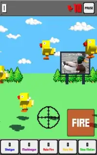 Snipy Bird - Fun Pixel Shooter Screen Shot 3