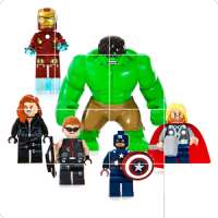 Slide Puzzle Lego Superheroes