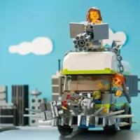 Sliding Puzzle Lego City Screen Shot 1
