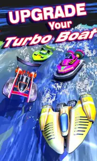 Turbo Boat Dash Screen Shot 1
