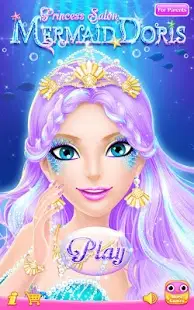 Princess Salon: Mermaid Doris Screen Shot 10