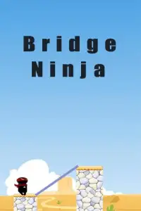 Super Bridge Ninja Hero Jump! Screen Shot 1